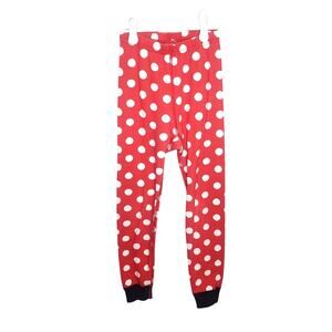 Disney by Hanna Andersson Size US 6-7 Red White Polka Dot Pajama Pants Minnie